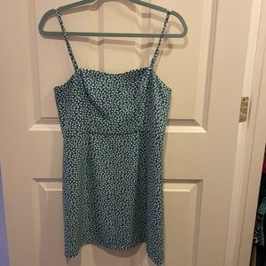 French Connection printed dress with adjustable straps. LIKE NEW WORN TWICE.
